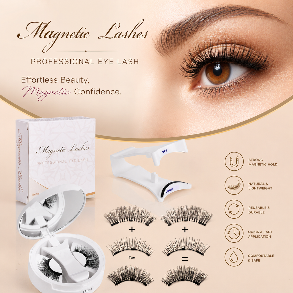 Faux cils magnétiques professionnels Shapenix