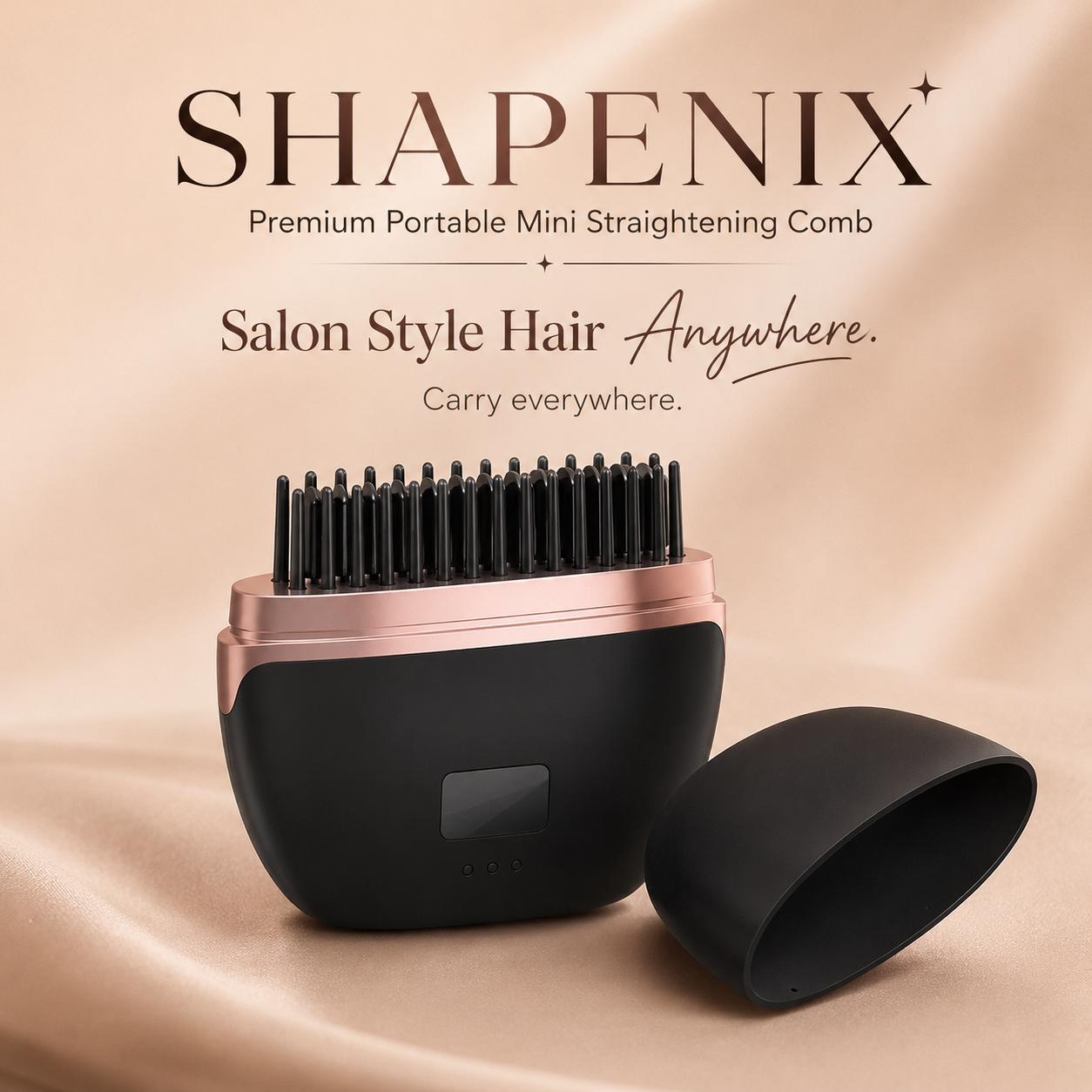 “PREMIUM” Shapenix Portable Mini Hair Straightening Comb