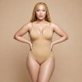 Shapenix Waist-cinching Tummy-control Bust-supporting Seamless Thong Bodysuit