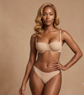 Shapenix Support Seamless Unlined Balconette Pushup Bra