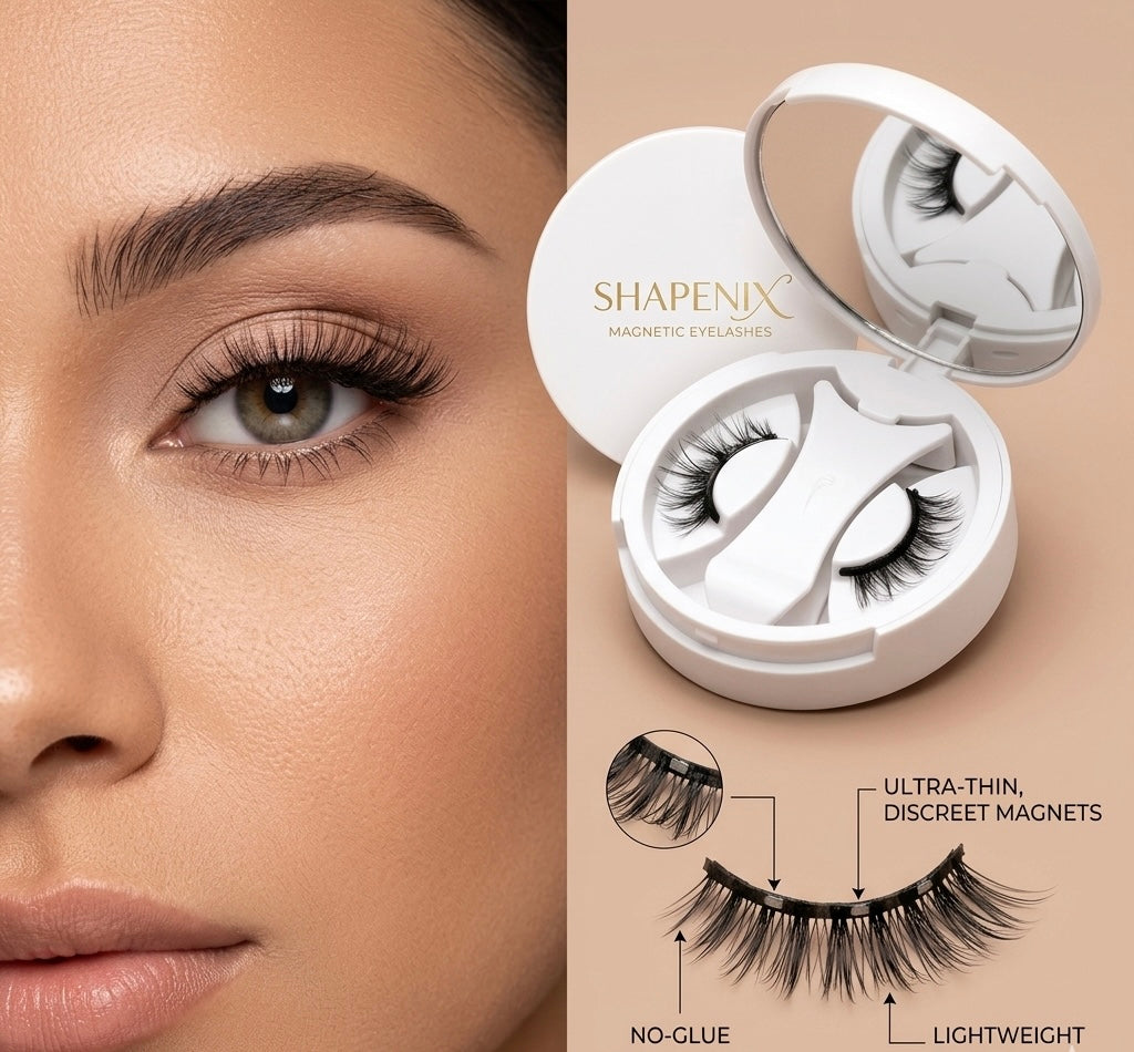 Faux cils magnétiques intégrés Shapenix Camélia