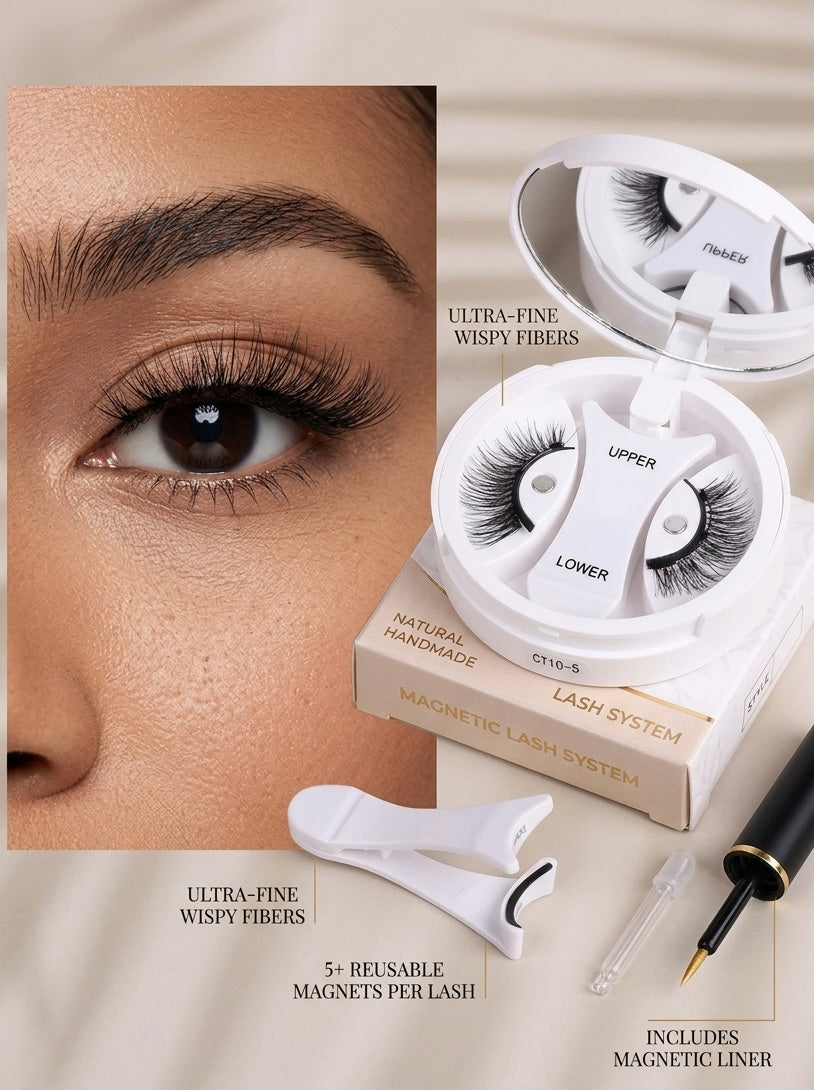 Faux cils magnétiques intégrés Shapenix Camélia