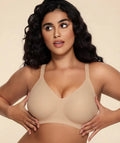 Shapenix seamless push up support bra