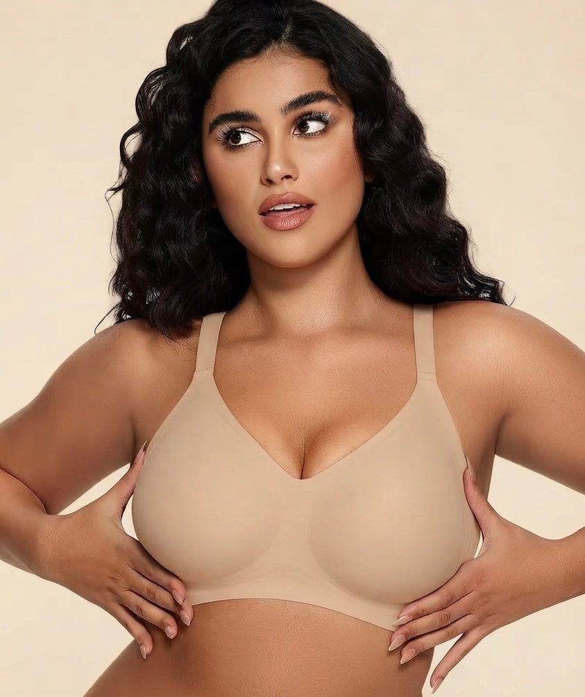 Shapenix seamless push up support bra