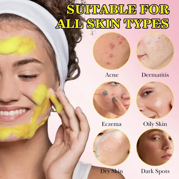 Shapenix Kojic Acid And Turmeric 40 Pieces Cleansing Pads Skin Brightening, Fades Dark Spots, Tan Remove, Anti-aging