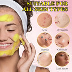 Shapenix Kojic Acid And Turmeric 40 Pieces Cleansing Pads Skin Brightening, Fades Dark Spots, Tan Remove, Anti-aging