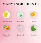 Shapenix Kojic Acid And Turmeric 40 Pieces Cleansing Pads Skin Brightening, Fades Dark Spots, Tan Remove, Anti-aging